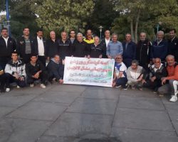 برگزاری همایش پياده روی در هفته سلامت توسط کمیته گردشگری ورزشی شهر جهانی سفال لالجین استان همدان