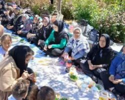 صبحانه سلامت به مناسبت ولادت حضرت فاطمه معصومه (س) و دهه کرامت به همت هیئت ورزشهای همگانی شهر لالجین