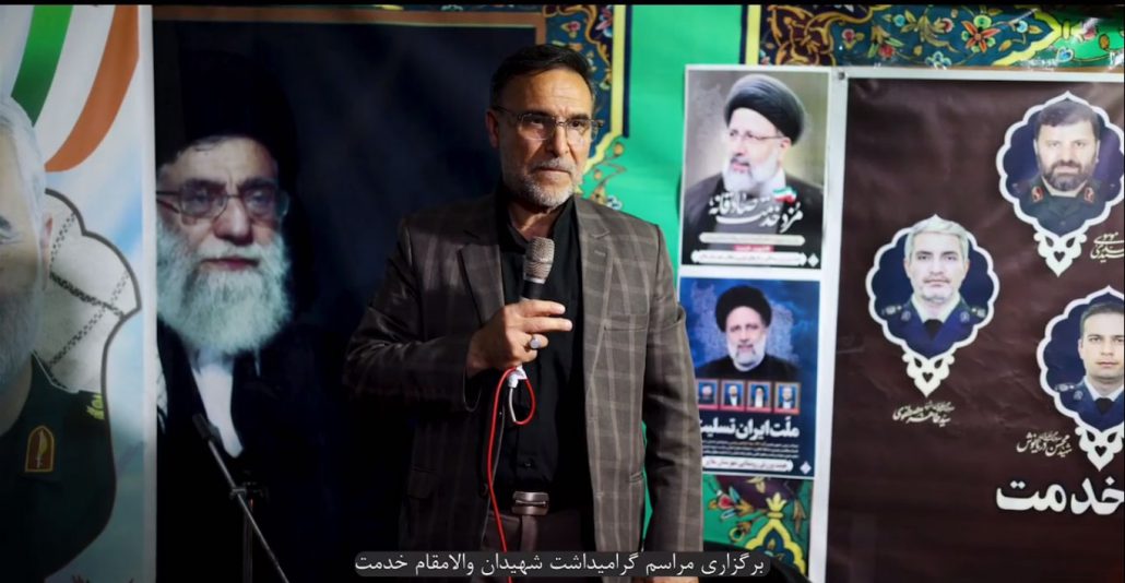 برگزاری مراسم گرامیداشت شهیدان والامقام خدمت در حسینیه شهدای ورزشکار شهرستان ملایر