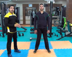 آموزش حرکات اصلاحی توسط دکتر کاویانی فرد در برنامه صبح عالی شبکه تلویزیونی استان همدان