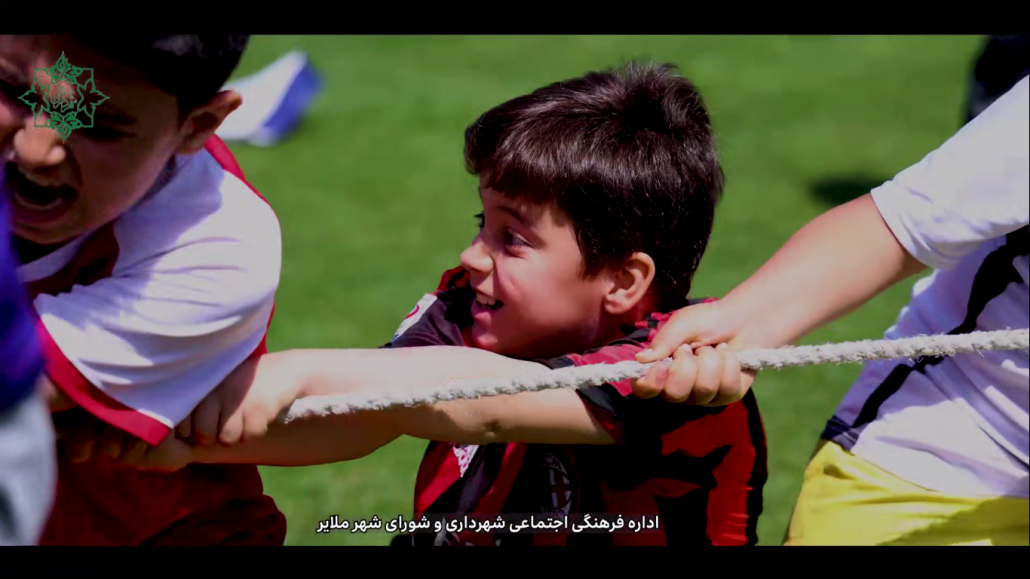 برگزاری مسابقات دو میدانی و طناب کشی دانش آموزی در ملایر