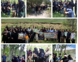 برگزاری همايش پیادهروی و مسابقه دارت به مناسبت روز دختر در روستای کرفس شهرستان درگزین