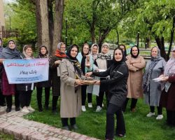 برگزاری جشن روز معلم و تقدیر و تشکر از معلمان ورزشکار گروه در ایستگاه ورزش صبحگاهی پارک پرواز شهر همدان