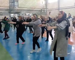 اجرای ورزش صبحگاهی بانوان ورزشکار هئیت ورزش همگانی شهرستان درگزین