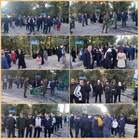 همایش پیاده‌روی خانوادگی قروه درگزین به مناسبت بزرگداشت هفته انتظامی و تربیت بدنی به همت کمیته پیاده‌روی هیئت ورزش‌های همگانی شهرستان درگزین