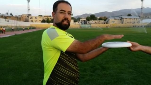 آموزش فریزبی با رویکرد توسعه ورزش همگانی