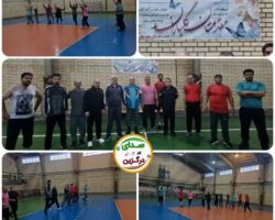 اجرای حرکات ورزشی در صبح یک روز برفی زیبا و شاد توسط ورزشکاران هیئت ورزش‌های همگانی شهرستان درگزین