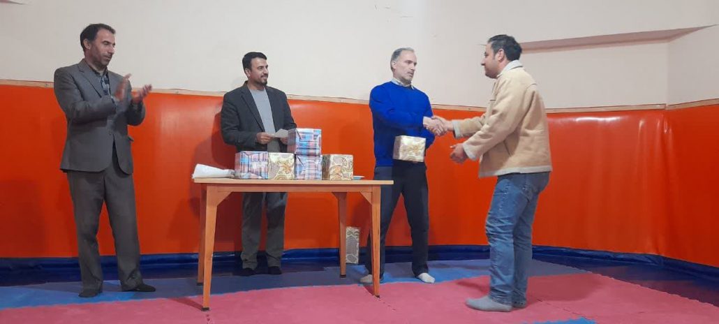 مراسم تجلیل از مربیان ورزش‌های همگانی شهر جورقان در شب میلاد امام حسن مجتبی علیه السلام