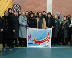 برگزاری مسابقات دارت بانوان ورزش صبحگاهی شهرستان اسدآباد