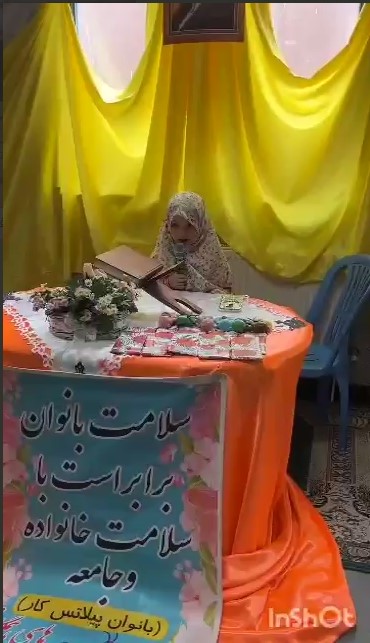 مراسم به مناسبت دهه فجر ونیمه شعبان به مربیگری خانم زندی وخانم چهاردولی