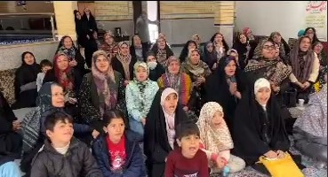 مراسم به مناسبت دهه فجر ونیمه شعبان به مربیگری خانم زندی وخانم چهاردولی