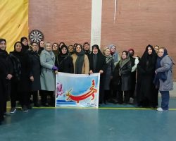 برگزاری مسابقه دارت بانوان ورزش صبحگاهی هیئت ورزشهای همگانی شهرستان اسدآباد