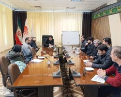 برگزاری جلسه مشترک هیئت ورزشهای همگانی شهرستان همدان و معاونت ورزش سپاه ناحیه و معاونت ورزش شهرداری در جهت تعامل و هماهنگی بیشتر برای برگزاری مراسمات و همایشها و ارتقاء ورزش همگانی در سطح محلات شهر همدان