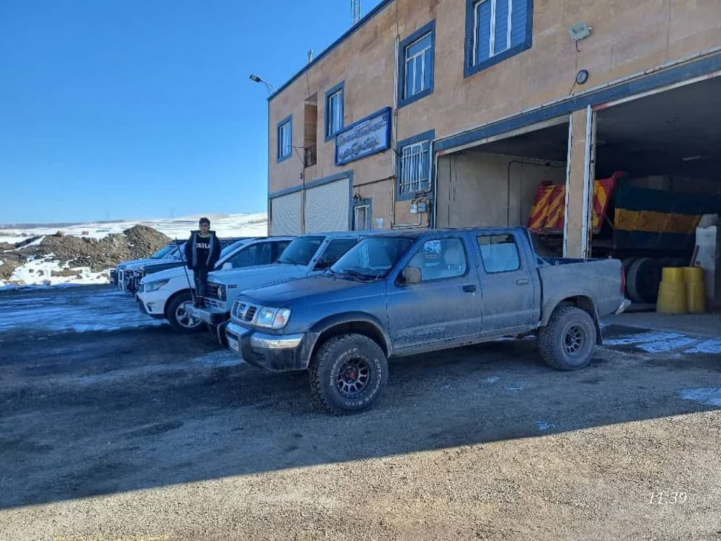 برنامه اعلام آمادگی امداد و نجات به ماشین‌های گرفتار شده در برف و کولاک توسط ماشین‌های دو دیفرانسیل (آفرودی) به همت کمیته ورزش در طبیعت هیئت ورزش‌های همگانی استان همدان در کنار راهدارخانه رسول آباد جاده همدان به کرمانشاه