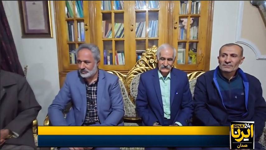 مراسم تجلیل از آقای سیدحسن حسینی رکوردار مدال های قهرمانی دو و میدانی پیشکسوتان در رویدادهای ملی و فراملی