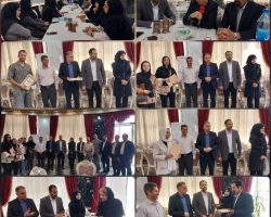 برگزاری آیین تجلیل از مربیان پرتلاش توسعه ورزشهای همگانی در شهرستان ملایر به همت هیئت ورزشهای همگانی با حضور ریاست اداره ورزش و جوانان ملایر
