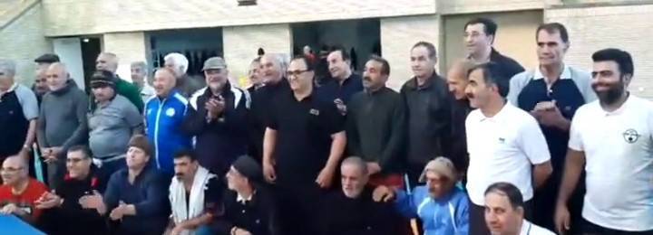 برگزاری همایش ورزش صبحگاهی آقایان سالن ورزشی استادیوم علیمرادیان به مناسبت بزرگداشت هفته تربیت بدنی با حضور کارمندان دستگاه اجرایی و اداره ورزش شهرستان به همت هیئت ورزش همگانی شهرستان نهاوند