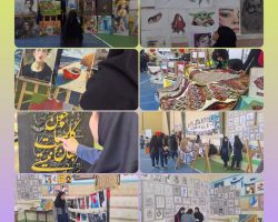 بازدید از کارگاه‌های آموزشی و نمایشگاهی (جشنواره غذا و هنرهای دستی) ویژه گراميداشت هفته سلامت کمیته دانش‌آموزی هيئت ورزش‌های همگانی شهرستان رزن