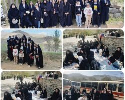 اردوی گردشگری ورزشی به مناسبت هفته سلامت در یکی روستاهای گنبدان از لالجین به همت کمیته گردشگری ورزشی شهر جهانی لالجین