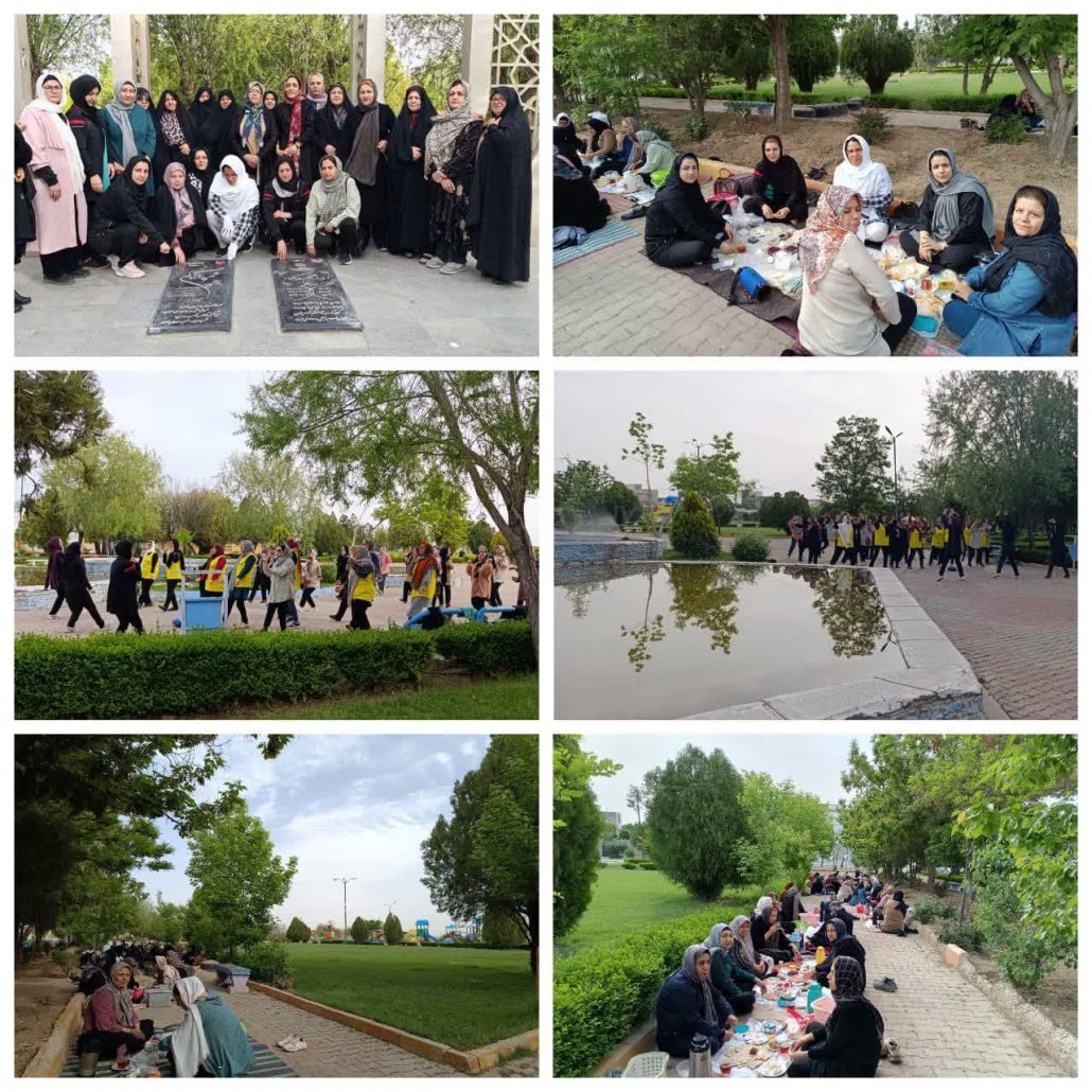 برگزاری برنامه ورزش و صبحانه در طبیعت با شعار «همه برای ایران جوان» به مناسبت هفته جمعیت به همت گروه ورزشی نشاط هیئت ورزشهای همگانی شهرستان درگزین