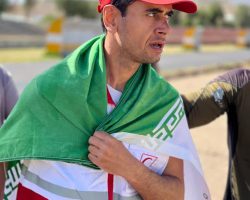ثبت رکورد ۱۰۰ مایل ۱۶۱ کیلومتر دویدن مداوم توسط آقای محسن سیف