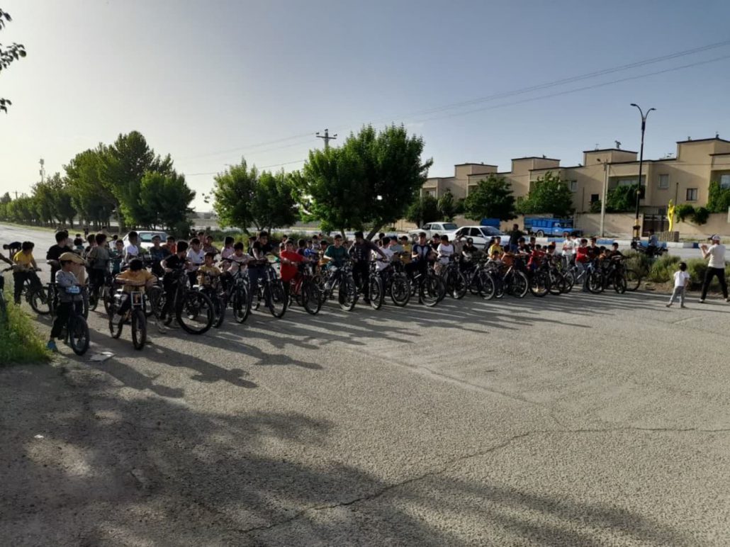 برگزاری همایش دوچرخهسواری به مناسبت گرامیداشت شهدای خدمت و آزاد سازی خرمشهر در شهر جورقان به همت هیئت ورزشهای همگانی جورقان