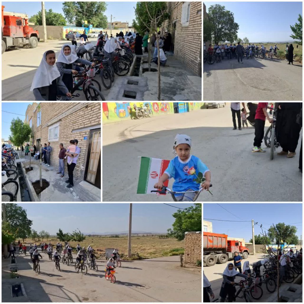برگزاری همایش دوچرخهسواری دانشآموزان به مناسبت گرامیداشت سوم خرداد در شهر جورقان به همت هیئت ورزشهای همگانی شهر جورقان و همکاری دبستان شهید رئیسی جورقان