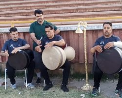 اجرای سراسری طرح زنگ جوانمردی با هدف ترویج فرهنگ غنی و ملی پهلوانی، شور و نشاط با ضرب آهنگ زورخانه و حماسه خوانی مرشدان با همکاری هیئت زورخانهای و کشتی پهلوانی و ورزشکاران محترم ورزش همگانی شهرستان نهاوند