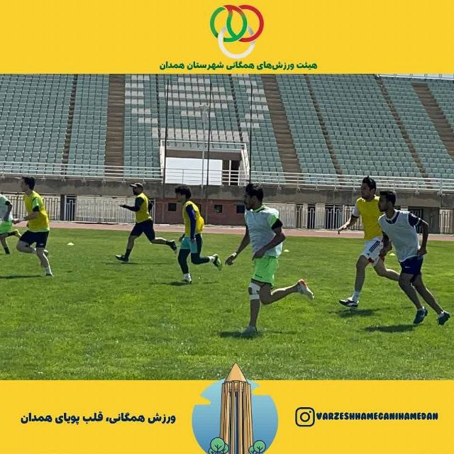 بازدید رئیس هیئت ورزش‌های همگانی شهرستان همدان از اردوی تیم ملی فریزبی؛ با حضور پررنگ بازیکنان همدانی در مسیر افتخار ملی